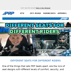 Check Out This Free Guide ⚡ Different Seats For Different Riders