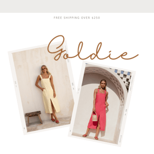 The dress you have all been loving - Goldie