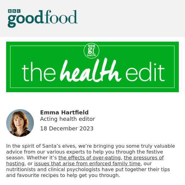 🍏🎄 Your Christmas health survival guide