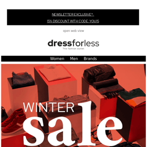 WINTER SALE with up to -70% discount