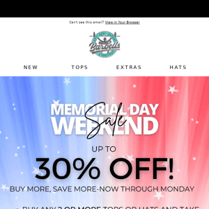 Our Memorial Day Sale Is Live – Gear Up Now!