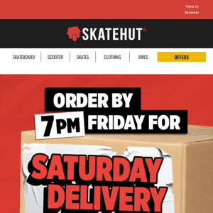 Quick Skate Hut ⏰ Order Now & Get it in time for the Weekend!