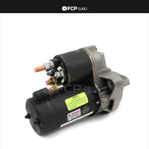 💰Price Drop💰 on BMW Remanufactured Starter Motor - Bosch 12417835735