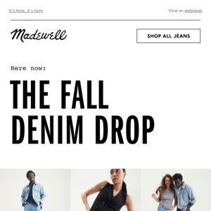 THE FALL DENIM DROP