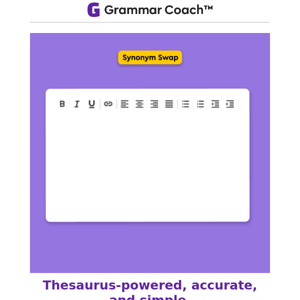 What's A Synonym For "Awesome"? Grammar Coach™!