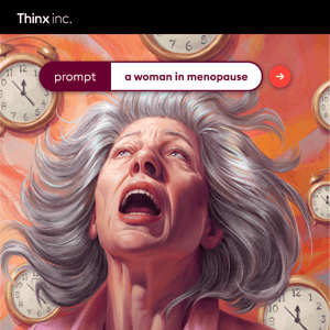 Menopause does not look like this…