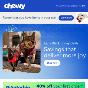 Be a savings superstar on stuff your pet loves