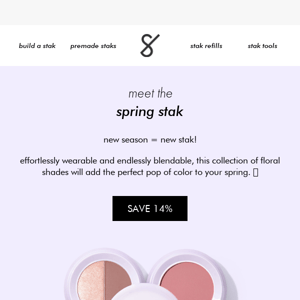 just launched: the spring stak 🌸