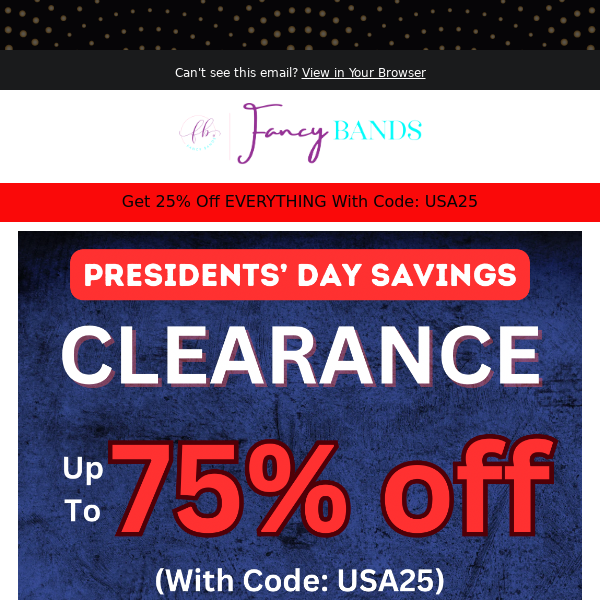 🇺🇸 HUGE Presidents' Day SALE Happening NOW!