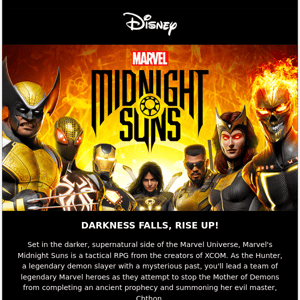 Marvel’s Midnight Suns is now available