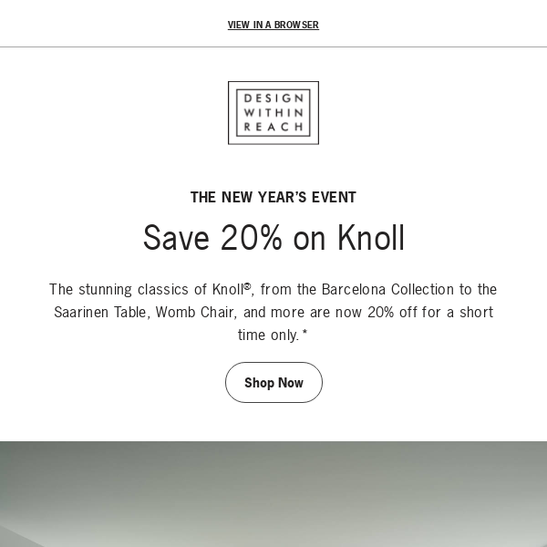 Save 20% on Saarinen + other Knoll classics