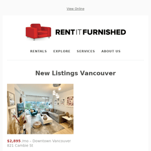 New Listings – Vancouver