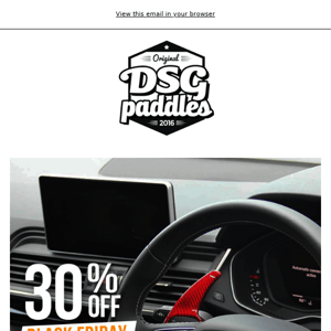 DSG Paddles Black Friday Sale Begins - 30% Off