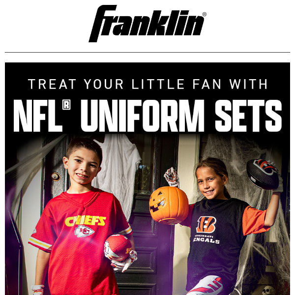 Get Your NFL Uniform Sets for Halloween 🎃