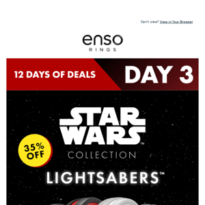 Day 3: Lightsaber™ Sale 💫