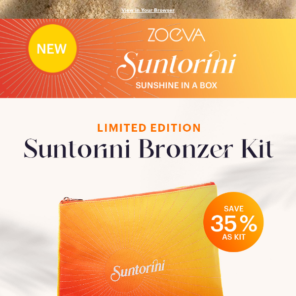 ☀️Sun-sational Savings: Grab the Suntorini Bronzer Kit with 35% OFF!