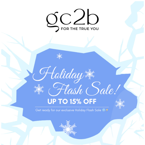 Unwrap the Savings: Holiday Flash Sale Starts Tomorrow! 🎁🌟