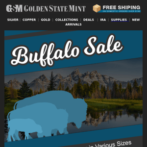⭐ Buffalo Sale Starts Now - For a Limited Time! ⭐