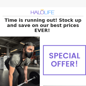 Not Much Time Left - Save up to 60%