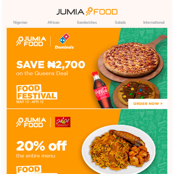 All the Good Restaurants Lead to Jumia Food