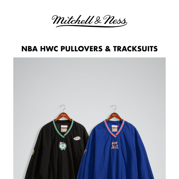 New NBA Hardwood Classics Tracksuits & Pullovers 🏀🔥