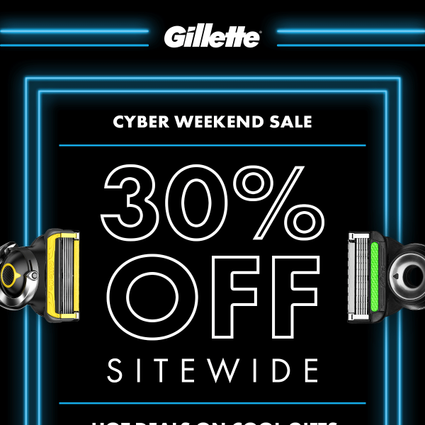 Cyber Weekend: a special deal on Heated Razors