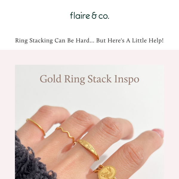 Need Help With Ring Stacks? ☀️