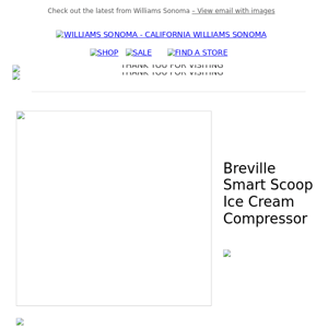 We have great news about Breville Smart Scoop Ice Cream Compressor