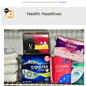 Your 10News Health Headlines