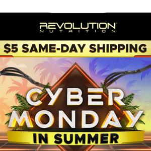 Cyber Monday In Summer! Free Creatine over $120!