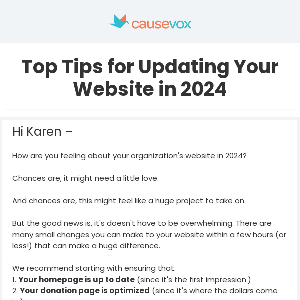 Top Tips for Updating Your Website in 2024