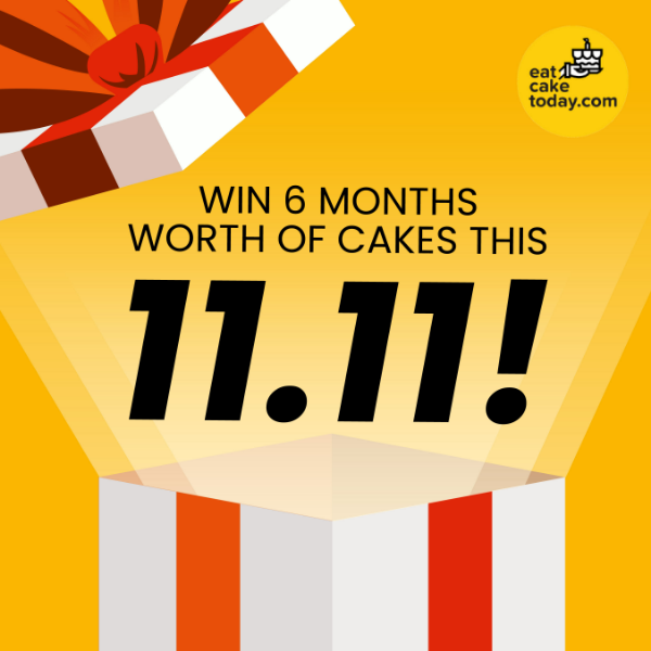 Win 6 months worth of cakes! 💯🎂