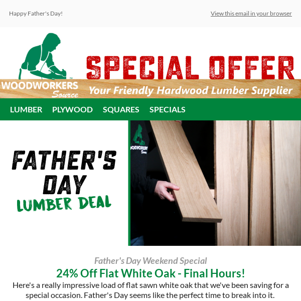 🎉 Happy Father's Day! - Sale Ending
