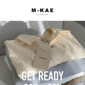M-KAE Stocksale starts tomorrow 🌟