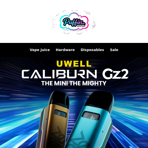 Available Now! Uwell GZ2 Kit 💨