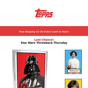 Last Chance | First edition of Star Wars TBT!