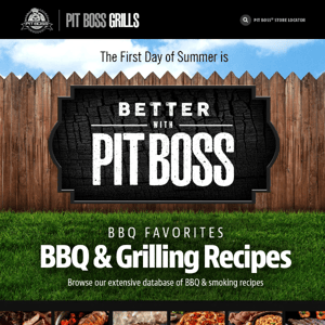 It's Simple, Summer Is Better With Pit Boss 😎