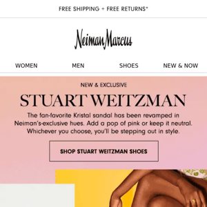 Step out in Stuart Weitzman