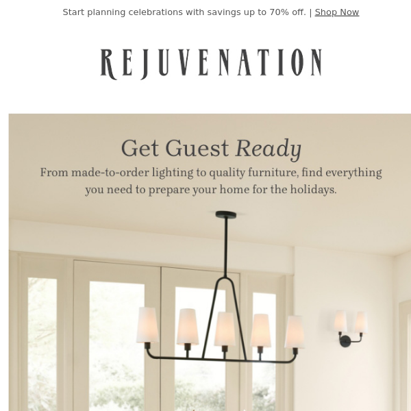 Hosting for the holidays? Explore new arrivals