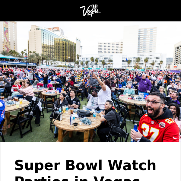 Super Bowl Weekend Events and Watch Parties