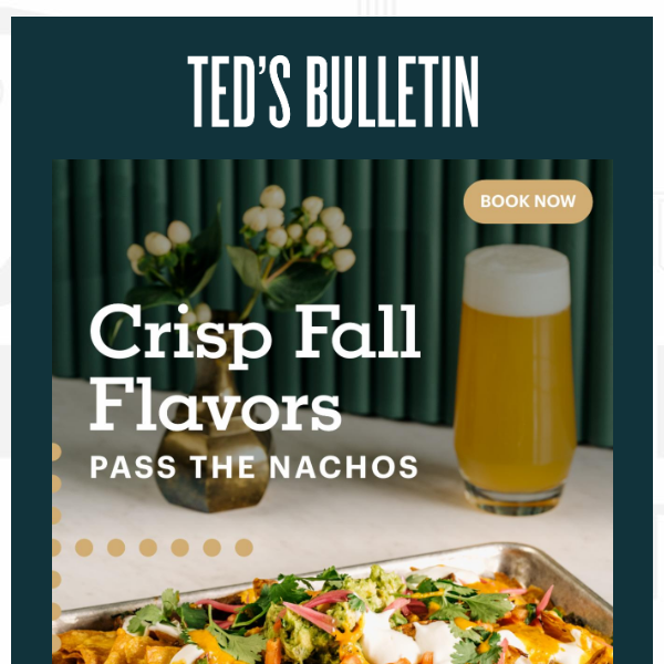 New Crunchy Nachos at Ted's Bulletin - A Fall Delight 🍂