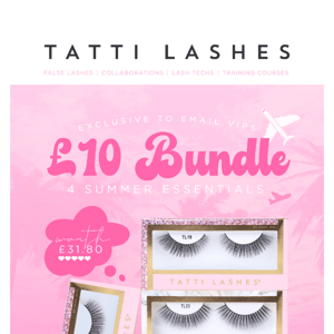 4 Lashes. £10. NEW Bundle 🔥