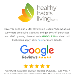 Have you seen our 5 star reviews on Google?