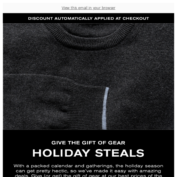 🎁 Give The Gift Of Gear 🎁