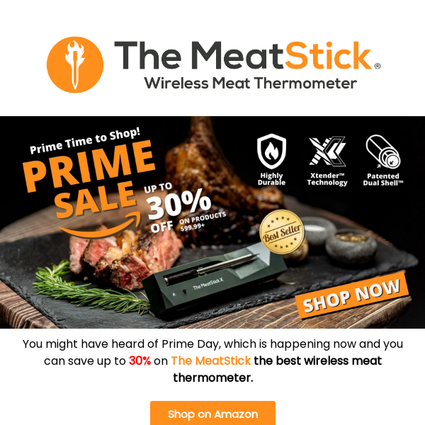 PRIME Savings on The MeatStick!