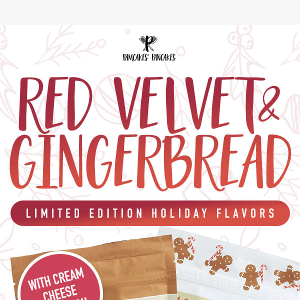 🎄Red Velvet + Gingerbread Are Back