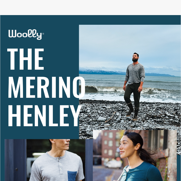 The Merino Henley: Winter Ready!