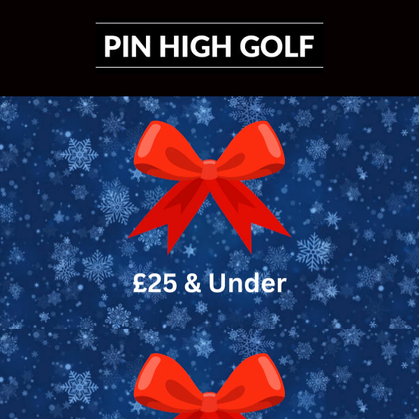 Christmas Shopping at Pin High Golf!