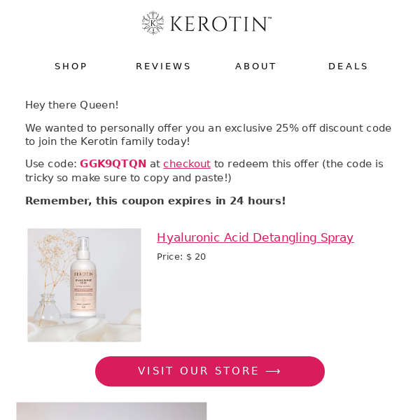 Kerotin has a gift for you!