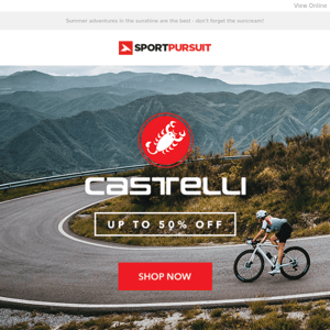 Castelli - Up to 50% Off + More